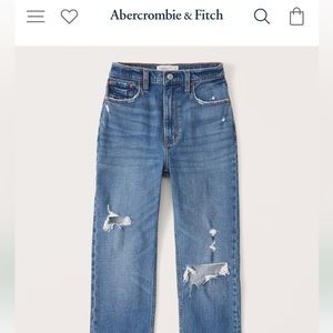 Abercrombie Ankle Straight jeans